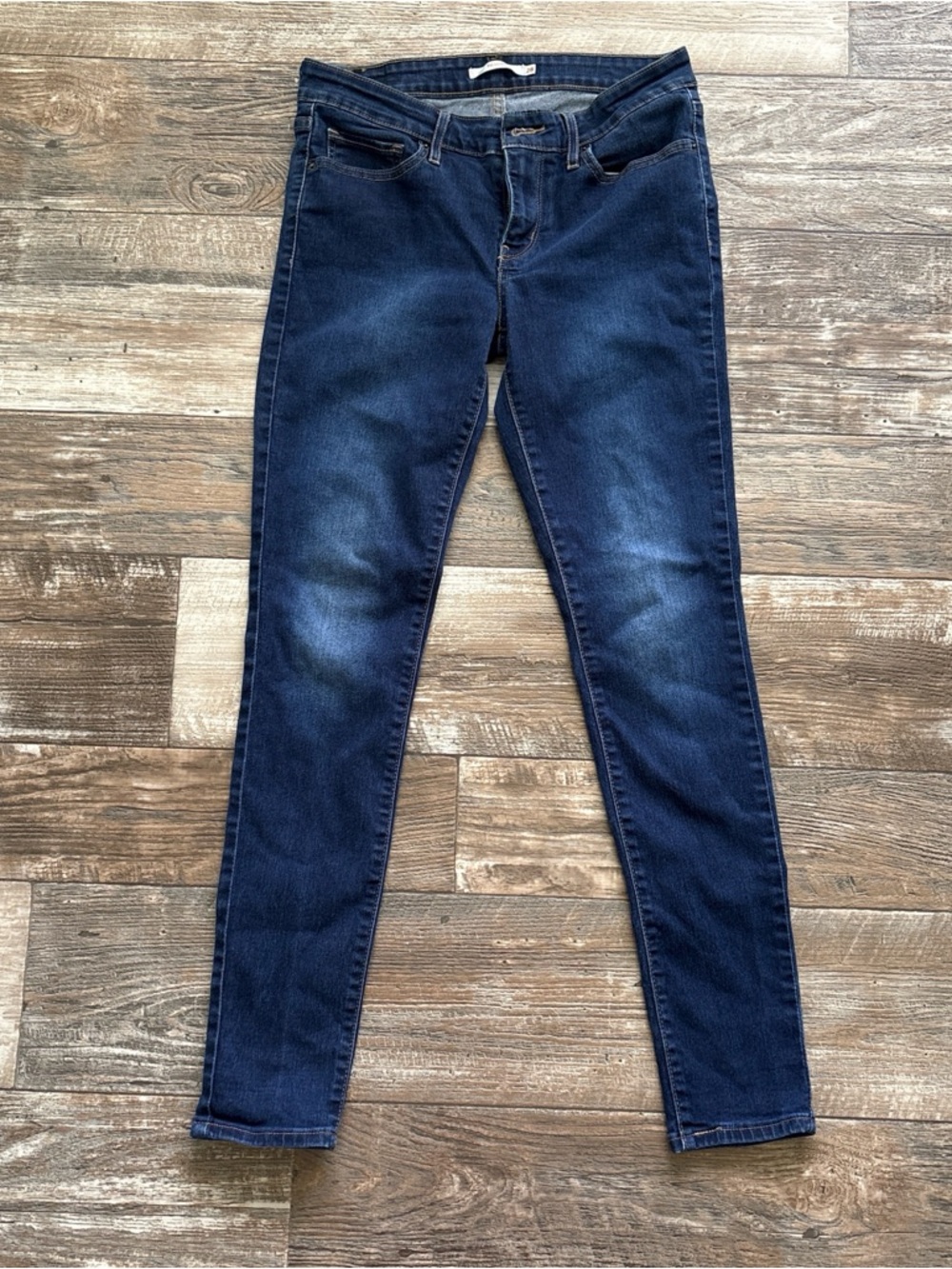 Levi's Dark Blue Skinny Stretch Jeans